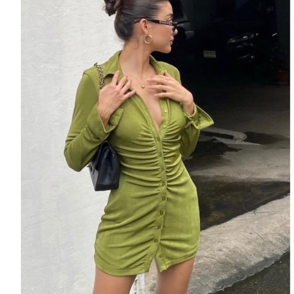 With Jean Green Andy Dress